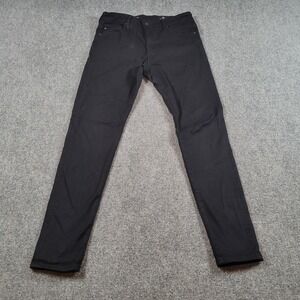 AG Adriano Goldschmied Jeans Womens 28R Black Farrah Skinny Ankle High Rise